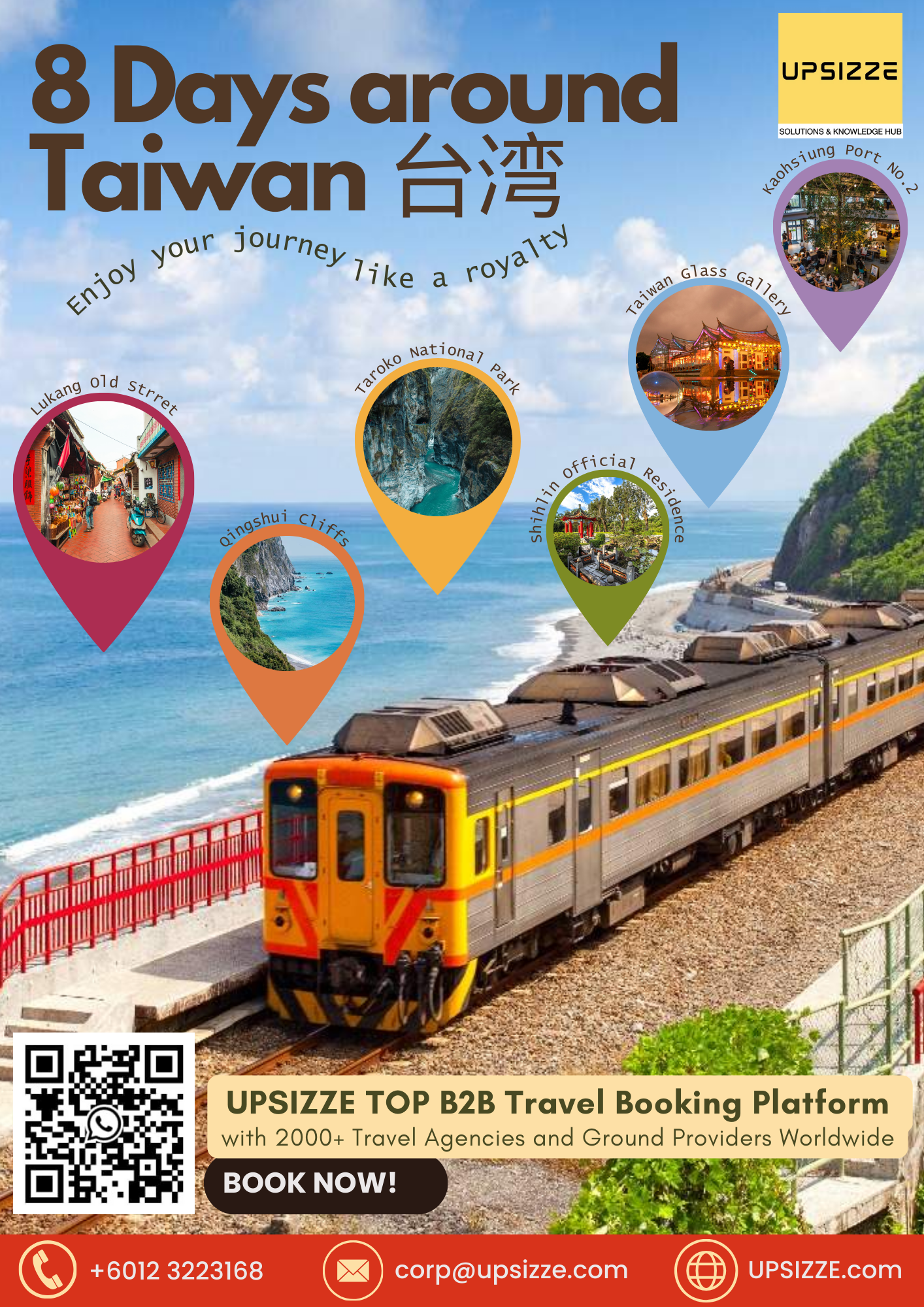 8 day Taiwan Roundabout experience in homestays and Kenting